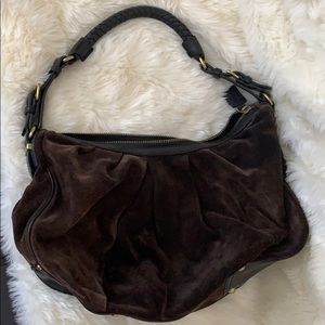 Banana Republic Brown Suede Purse